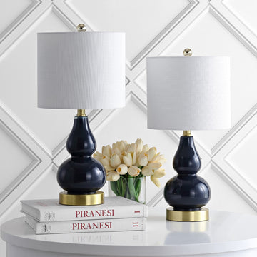 Anya 20.5" Mini Glass LED Table Lamp